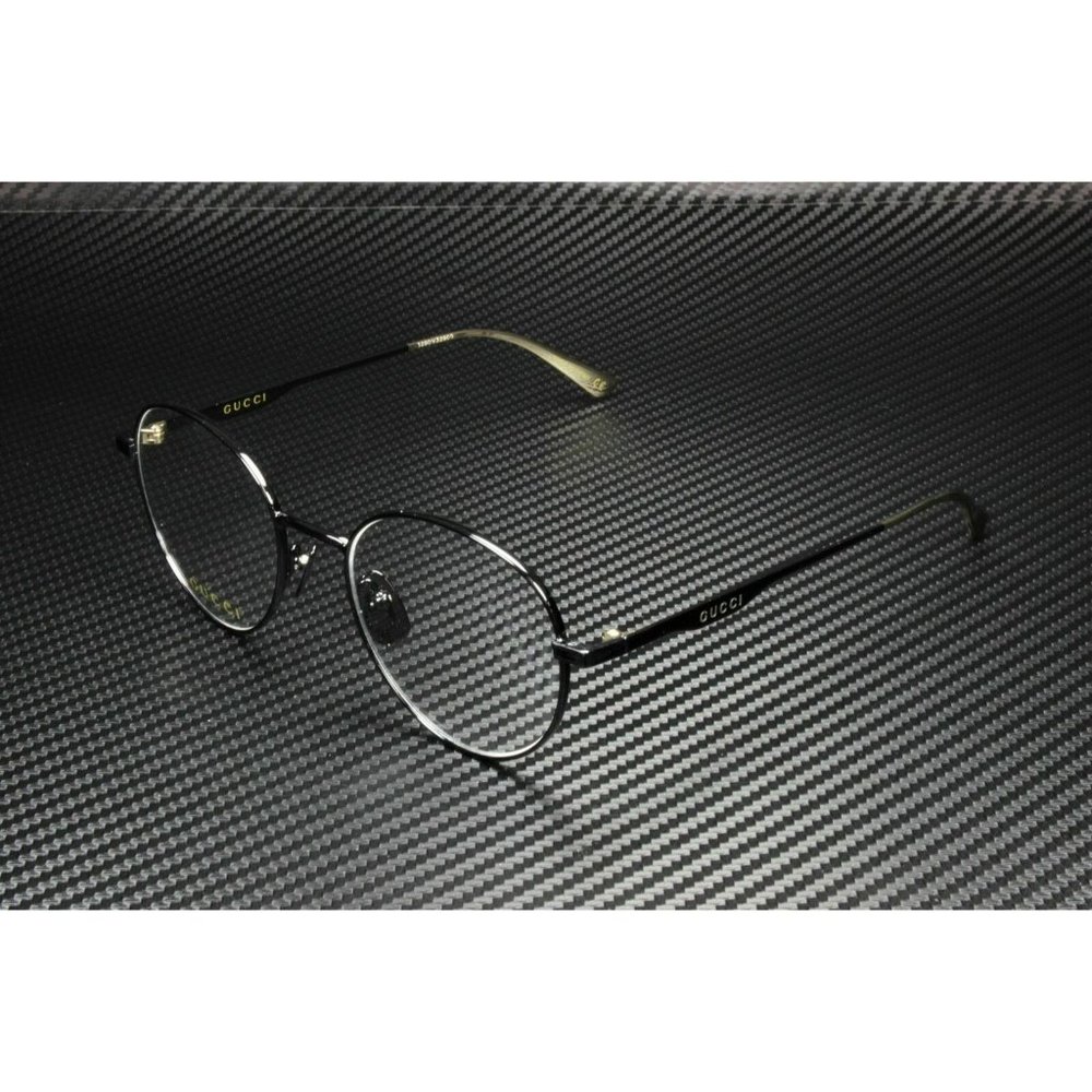 Gucci Panthos Black 53mm Men Eyeglasses